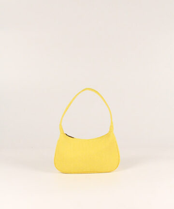 FLAVO - Bright Yellow Jute Cotton Hand Bag