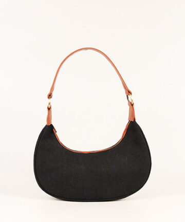 MONA - Moon Black Jute Baguette