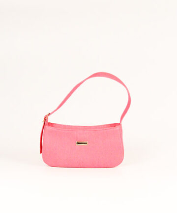 ROSE - Jute Cotton Baguette Hand Bag