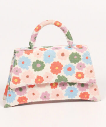 WILLOW - Floral Printed Jute Sling Bag